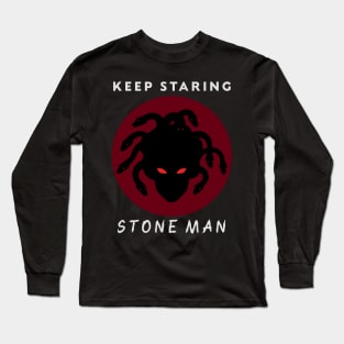 Greek Mythology Gorgon Stone Man Light Long Sleeve T-Shirt